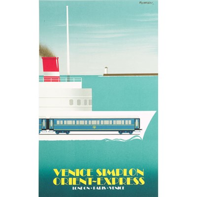 Lot 343 - Pierre Fix-Masseau (1905-1994) VENICE SIMPLON,...