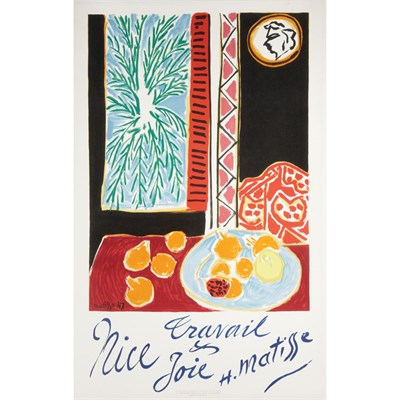 Lot 348 - Henri Matisse (1869-1958) NICE, TRAVAIL ET...
