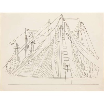 Lot 191 - Stuart Davis American, 1892-1964 Sketchbook 10-...