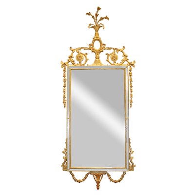 Lot 469 - Neoclassical Style Gilt Framed Mirror Height...