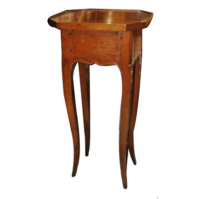 Lot 279 - French Provincial Style Mahogany Candlestand...