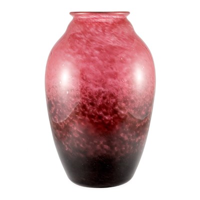 Lot 109 - Schneider Art Glass Vase, 20th century...
