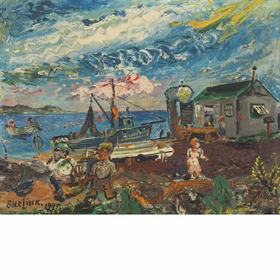 Lot 265 - David Davidovich Burliuk American, 1882-1967...