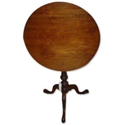 Lot 354 - American Mahogany Tilt-Top Table Height 27...
