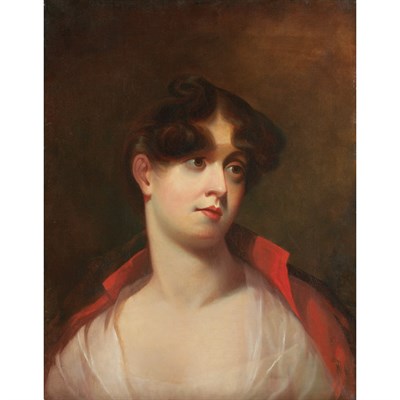 Lot 24 - Follower of Sir Henry Raeburn Portrait of a...