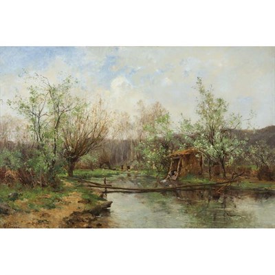 Lot 15 - Leon Germain Pelouse French, 1838-1891...