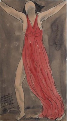 Lot 58 - Abraham Walkowitz American, 1878-1965 Isadora...