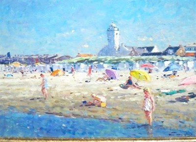 Lot 77 - Niek van der Plas Dutch, b. 1954 A Sunny...