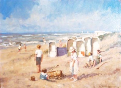 Lot 83 - J.J.H. van Leeuwen Dutch, 20th Century A Day...