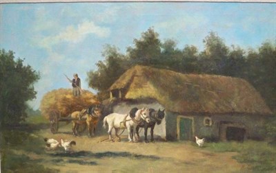 Lot 84 - Hermanus Bogman Dutch, 19th/20th Century...