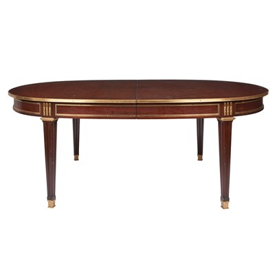 Lot 1377 - Louis XVI Style Gilt-Bronze Mounted Mahogany...