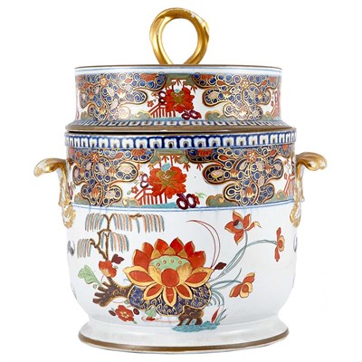Lot 229 - English Ironstone Fruit Cooler Early 19th...