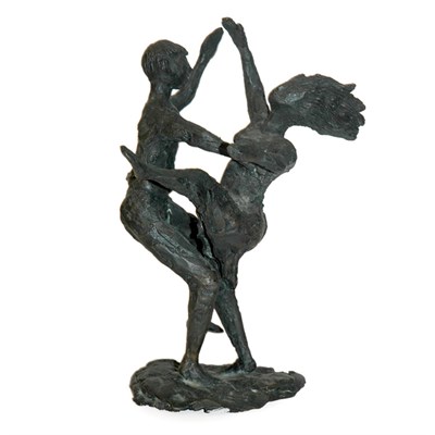 Lot 240A - American School 20th Century Couple Dancing...
