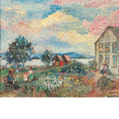 Lot 174 - David Burliuk Russian/American, 1882-1967...