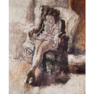 Lot 32 - Jules Pascin French, 1885-1930 Jeune Fille...