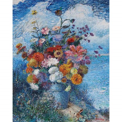 Lot 262 - David Burliuk Russian/American, 1882-1967...