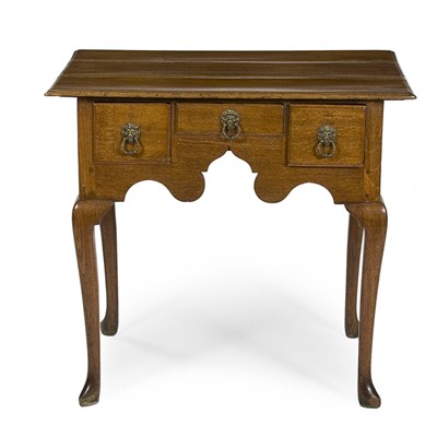 Lot 245 - George II Style Mahogany Dressing Table Height...