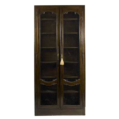 Lot 130 - Provincial Louis XV Style Walnut Bibliotheque...