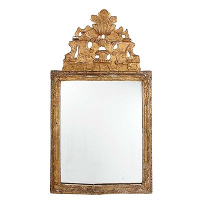 Lot 220 - Louis XV Gilt-Wood Mirror Circa 1750 The...