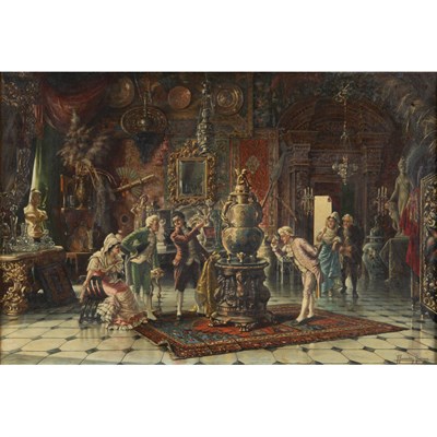 Lot 23 - Federico Jiminez Fernandez Spanish, b. 1841...