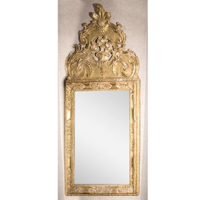 Lot 232 - Italian Rococo Style Gilt Framed Mirror Height...