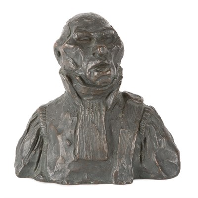 Lot 20 - Honore Daumier French, 1808-1879 Bust of Andre-...