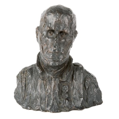 Lot 23 - Honore Daumier French, 1808-1879 Bust of...