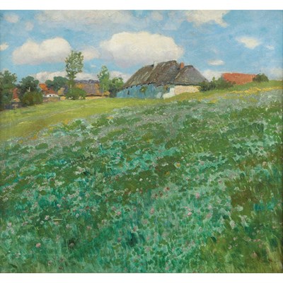 Lot 50 - Stanislav Lolek Czech, 1873-1936 Farm...