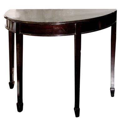 Lot 110 - Anglo-Indian George III Style Mahogany Console...