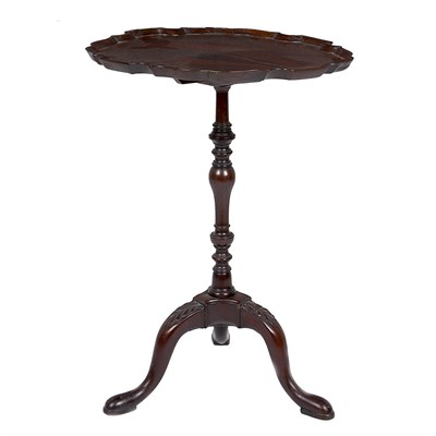 Lot 476 - George II Mahogany Tilt-Top Table Second...