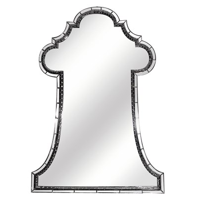 Lot 255 - Venetian Style Keyhole Mirror In the manner of...