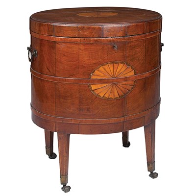 Lot 544 - George III Marquetry Inlaid Mahogany Cellaret...