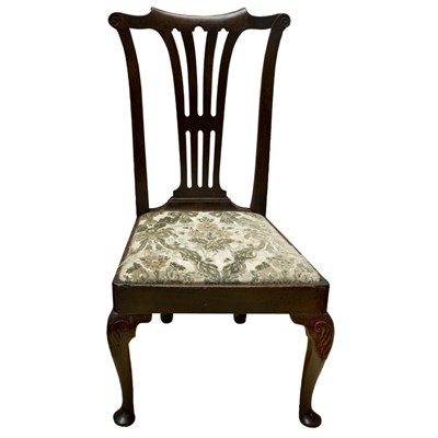 Lot 161 - George II Mahogany Side Chair Mid 18th century...