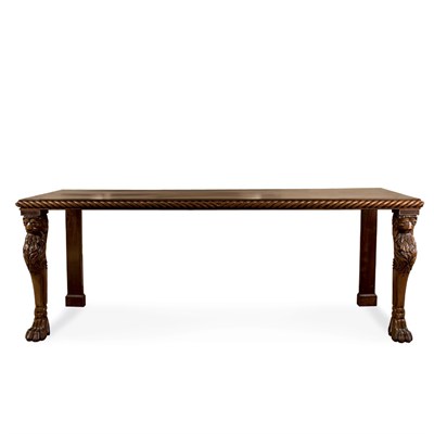 Lot 256 - Irish Regency Style Partial Ebonized Mahogany...