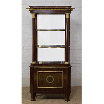 Lot 209 - Baltic Neoclassical Parcel Gilt Mahogany...