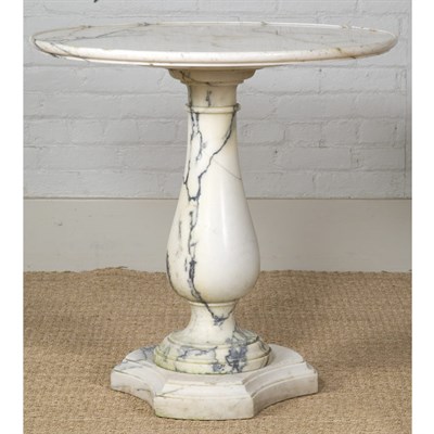 Lot 187 - Continental Neoclassical Style Marble Gueridon...