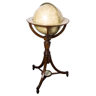 Lot 109 - George III Celestial Globe on Stand The...