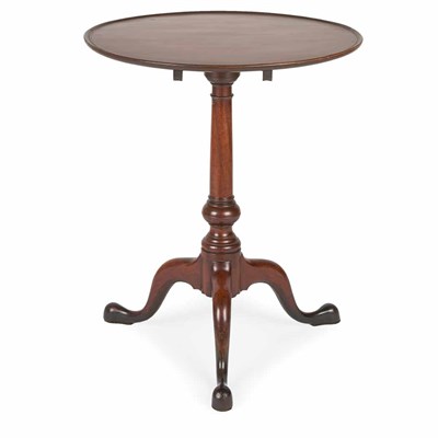 Lot 115 - Queen Anne Mahogany Tilt-Top Tripod Table...