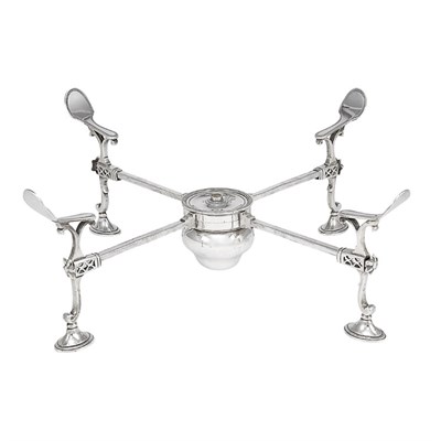 Lot 369 - George III Silver Plate Warmer Michael Plummer,...