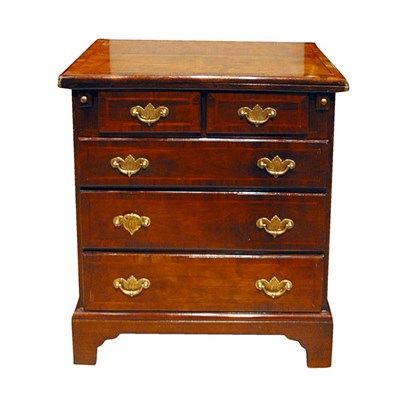 Lot 419 - George III Style Mahogany Bachelor's Chest of...