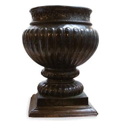 Lot 171 - Renaissance Style Bronze Patinated Copper Urn...