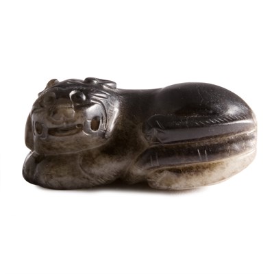 Lot 329 - Chinese Celadon Jade Lion 18th/19th Century...