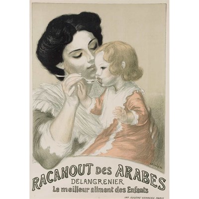 Lot 517 - Theophile Alexandre Steinlen RACAHOUT DES...