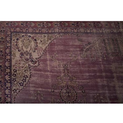 Lot 586 - Kirman Carpet Southeast Persia, early 20th...