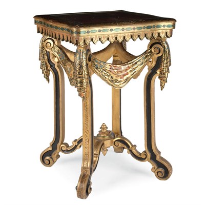 Lot 250 - Venetian Painted Side Table Late 19th century...