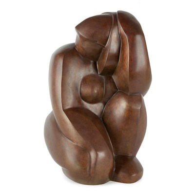 Lot 75 - Ferdinand Parpan French, 1902-2004 Kneeling...