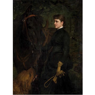 Lot 67 - Charles Yardley Turner American, 1850-1919...