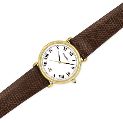 Lot 432 - Gentleman's Gold Wristwatch, Tourneau