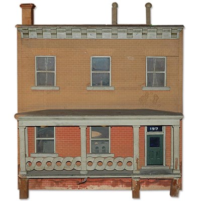 Lot 562 - Doll House With miscellaneous contents and...