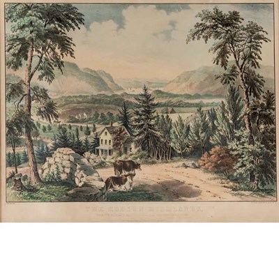 Lot 108 - Currier & Ives, publishers THE HUDSON...